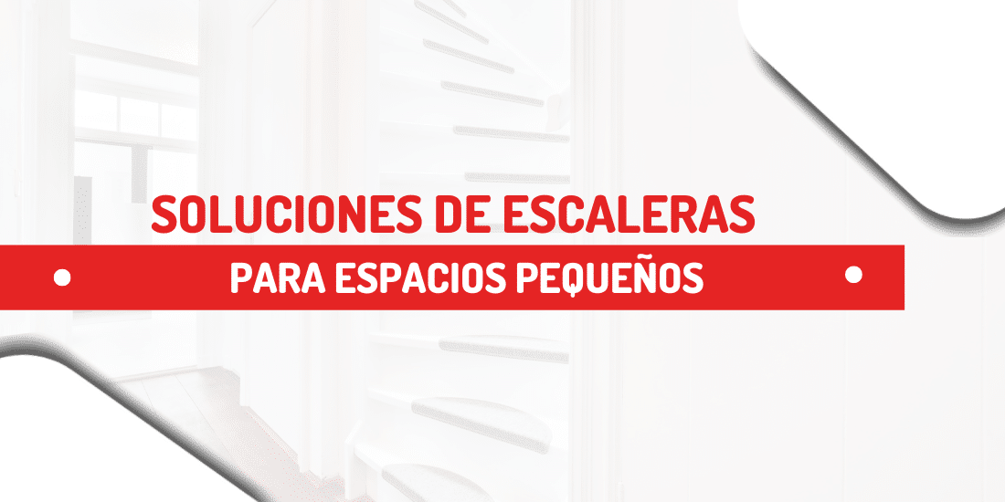 escaleras para espacios pequeños